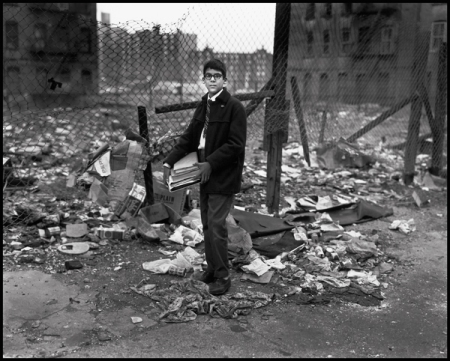 Bruce Davidson, Untitled from East 100th Street, 1966-68. ©Bruce Davidson / Magnum Photos. Courtesy Howard Greenberg Gallery. The City Lost and Found - At Princeton University Art Museum through June 7.