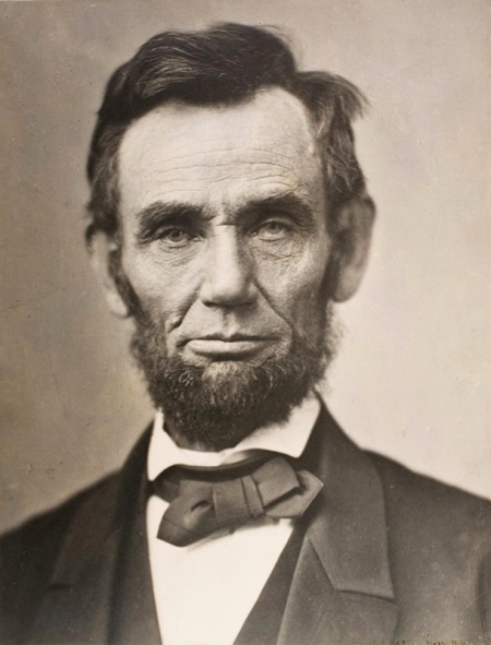 Abraham Lincoln, November 8, 1863, platinum print by Alexander Gardner. 70 rare photographs on view at the Chrysler Museum of Art through July 5.